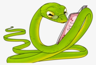 Smooth Green Snake Clipart Cartoon - Serpent