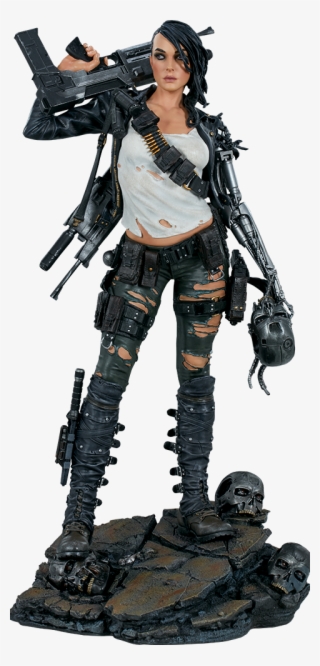 Sideshow Collectibles Rebel Terminator Premium Format - Terminator Statue