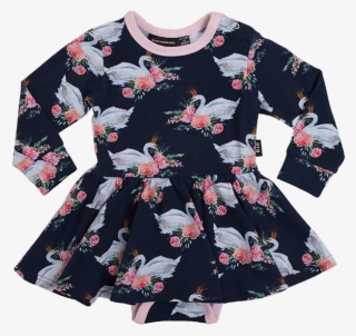 Rock Your Baby Odette Floral Waisted Dress - Girl
