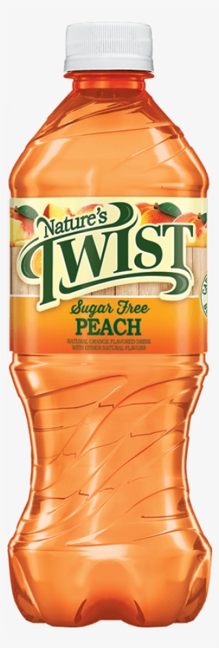 Nature's Twist Peach - Plastic Bottle