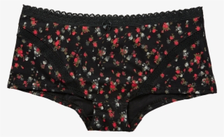 *boy Short Small Flowers - Briefs