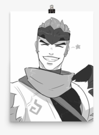 Genji Is So Handsome - Cartoon