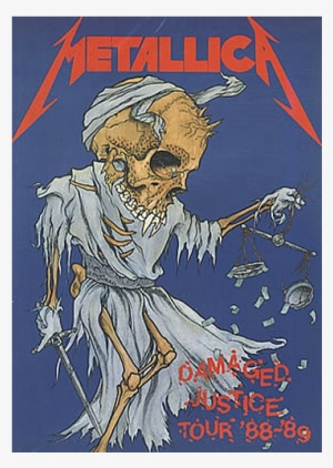 Metallica Damaged Justice Tour 88-89 - Metallica The Justice Demos
