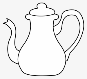 Tea Party Clipart Tea Kettle - White Tea Pot Clipart