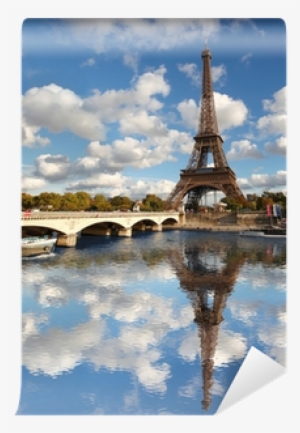 Fotomural Torre Eiffel Con El Puente En París, Francia