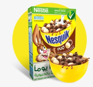 Nestlé® Nesquik® Duo Breakfast Cereal - Nesquik Duo