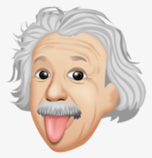 Einsteinmoji Of Arthur Sasse's Iconic Einstein Photo - Albert Einstein Emoji