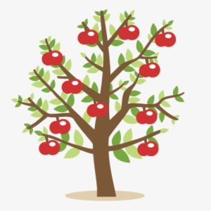 Jpg Transparent Stock Svg Cutting Files For Cricut - Free Apple Tree Clip Art