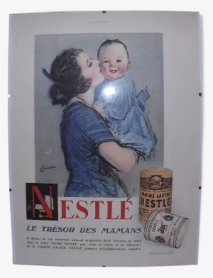 Poster Advertising Paper Nestlé 1930 By Barribal - Advertising