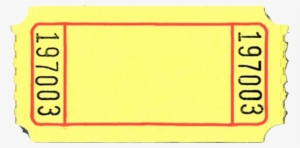 Blank Movie Ticket Png - A B C Single Roll Tickets