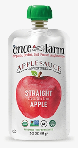Straight From The Apple Tree Pouch - Once Upon A Farm Applesauce