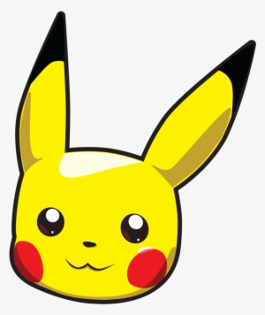 I Got Bored And Made A Sticker - Pokemon Pikachu Head Transparent