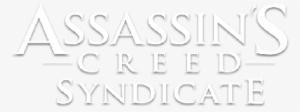 Clearlogo Clearlogo Ribbon - Assassin's Creed Syndicate White Logo