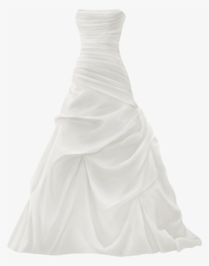 Gown Wedding Dress Png Clip Art - Wedding Dress