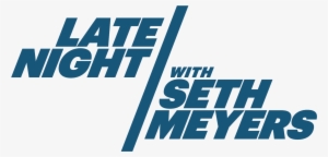 Late Night With Seth Meyers - Late Night Seth Meyers Logo