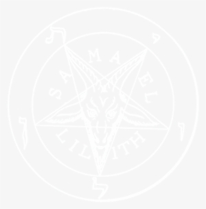 The Pentagram In Satanism - Twitter White Icon Png