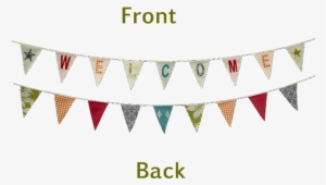 Welcome Bunting Flag Banner - Bunting