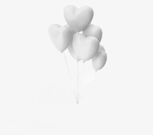 Ftestickers White Balloons Heart Freetoedit - Balloon