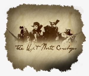 The Up't North Cowboys - Black Paint Splatter