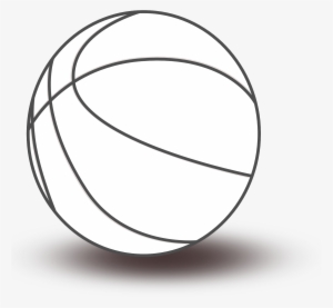 Basketball - Ball - Clipart - Black - And - White - White
