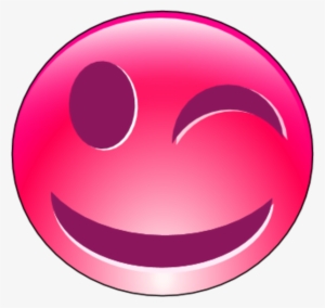 Pink Clipart Smiley Face - Face