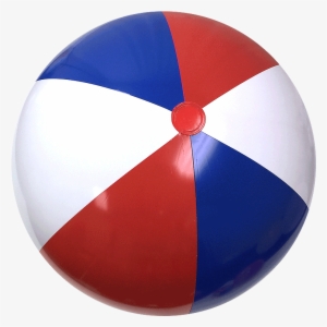 Red And Blue Beach Balls