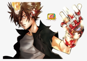 Clip Free Stock Draw In From Information The Story - Tsunayoshi Sawada Vongola Gear