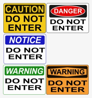 This Free Icons Png Design Of Do Not Enter Signs