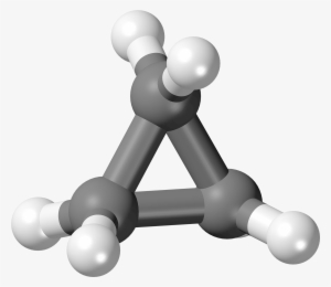 Cyclopropane Molecule Ball - Propylene Oxide