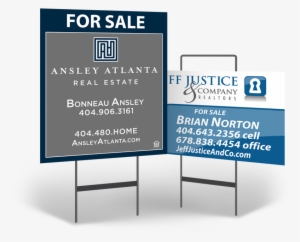 Yard Signs - Ansley Atlanta Real Estate Sign