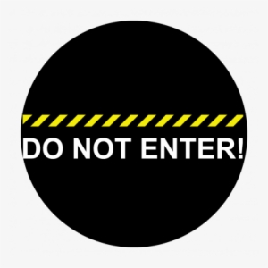Do Not Enter - Darkroom Do Not Enter Sign Black 4 X 10