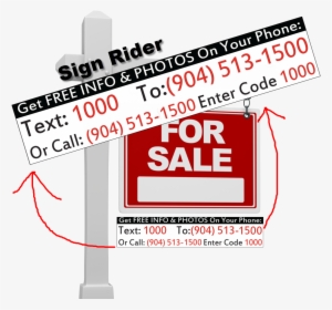 The Buyer Drives Past Your "for Sale" Sign And Sign - Sale Sign