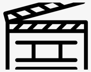 Clapperboard Clipart Lights Camera Action - Icone Cinéma