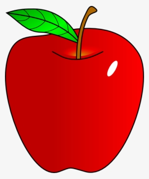 How To Set Use Shaded Red Apple Clipart