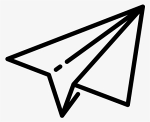 Paper Plane Vector - Send Request Icon Png
