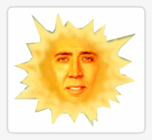 Transparent Sun Teletubbies - Nicolas Cage