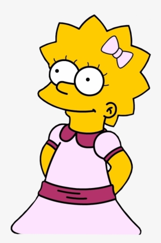 Malgré Son Intelligence, Lisa Simpson Est Toujours - Dessin Lisa Simpson Facile