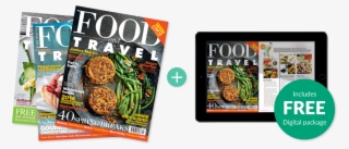 Print Subscription - Food Magazine Png