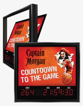 Captain Morgan Countdown Clock - Slam Dunk