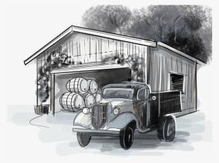 The Soquel Fermentation Project Is A Farmhouse - Illustration