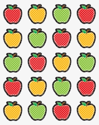 Dotty Apples Stickers - Apple Patterning