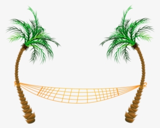 Free Png Download Transparent Palm Beach Hammock Clipart - Hammock Png