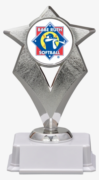Silver Star Trophy - Babe Ruth Softball
