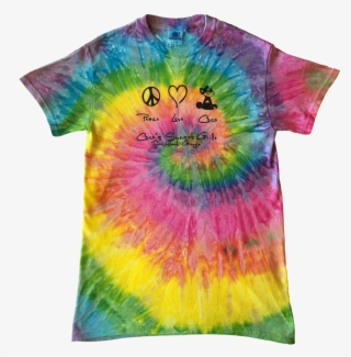 Peace Love Coco Tshirt Rainbow Front