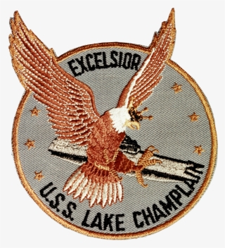 Uss Lake Champlain Insignia, 1957 (nh 71880 Kn) - Bald Eagle
