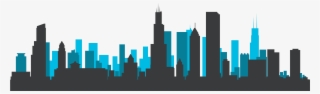 Chicago Skyline Silhouette - Chicago Skyline Silhouette Free Download