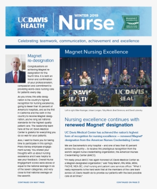 Uc Davis Nurse Newsletter - Uc Davis