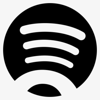 Spotify Logo Comments - Spotify Icon Black Png