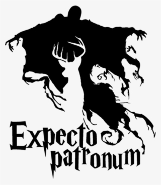 Harrypotter Expectopatronum Dementor Stag Dementador - Harry Potter Dementor And Deer