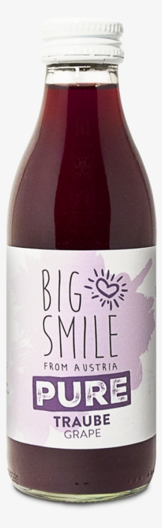 Big Smile Pure "uvas" - Glass Bottle